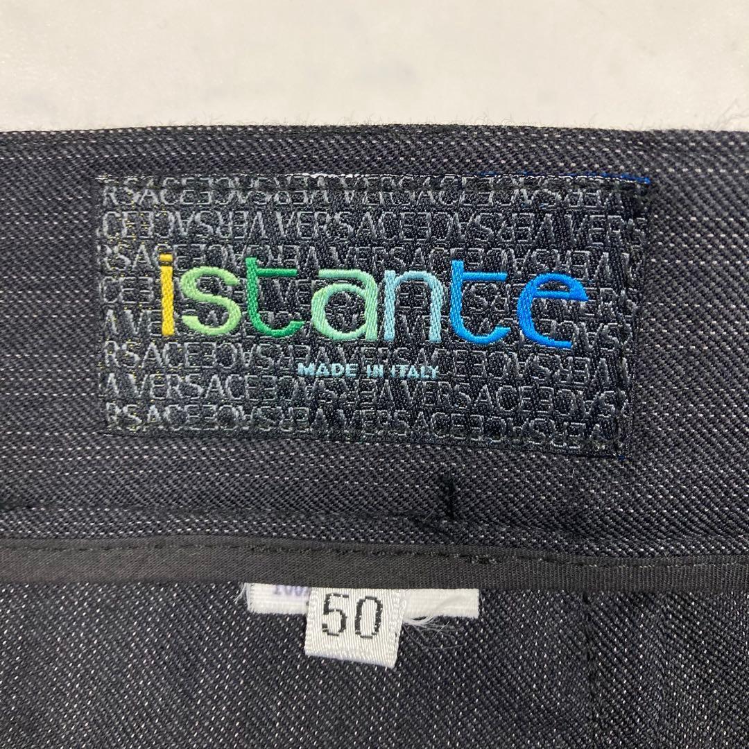 美品✨VERSACE ダブルスーツ セットアップ ストライプ 黒 Y2K