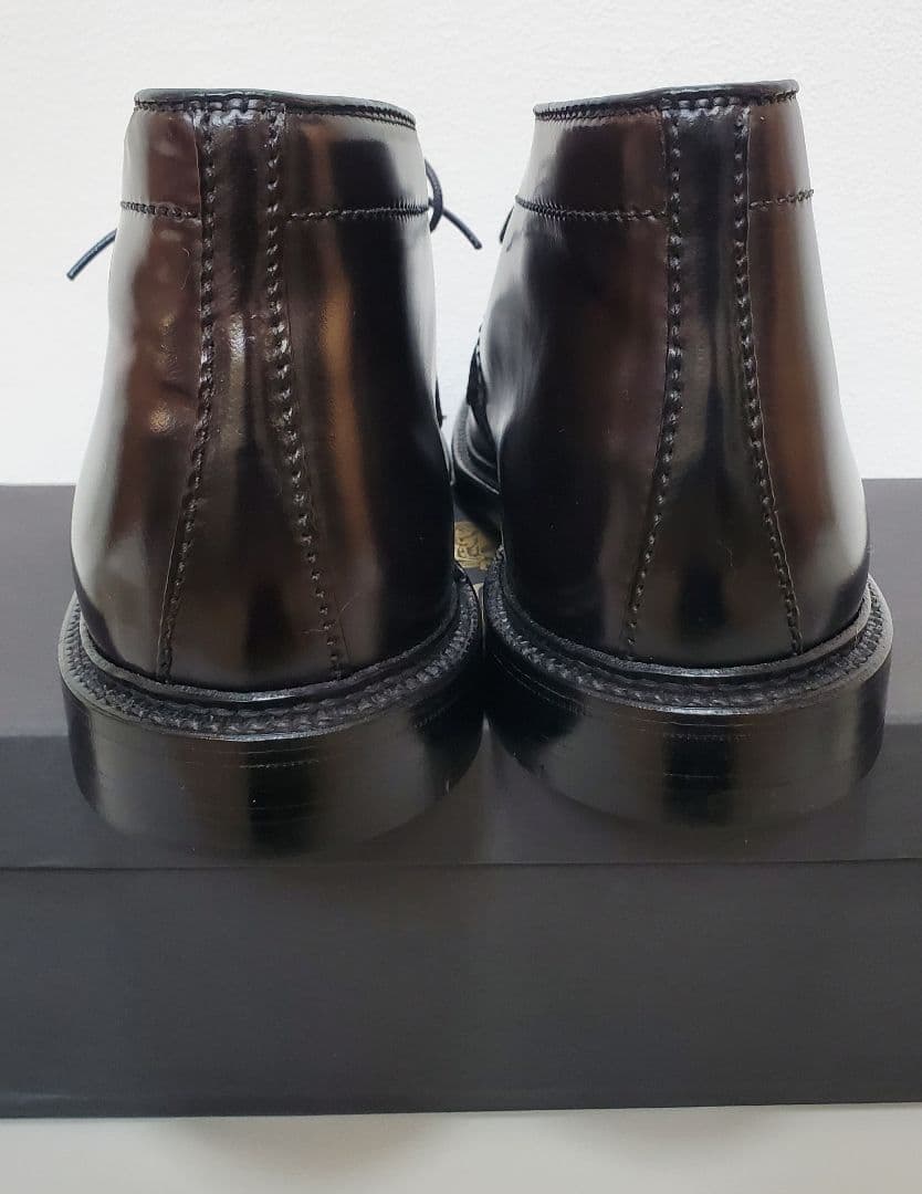 【超美品】Alden オールデン 1340 コードバン チャッカブーツ 黒 8D