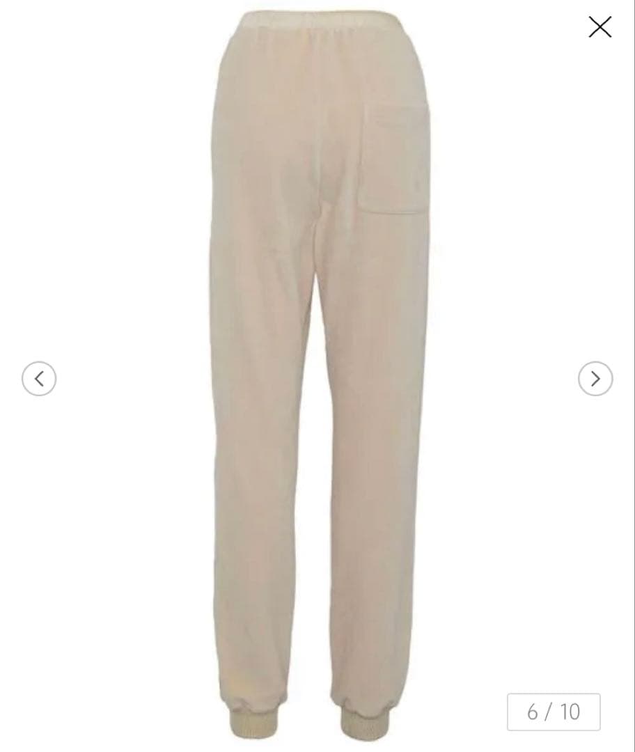 Drawer☆ベルベティーンパンツ オフホワイト