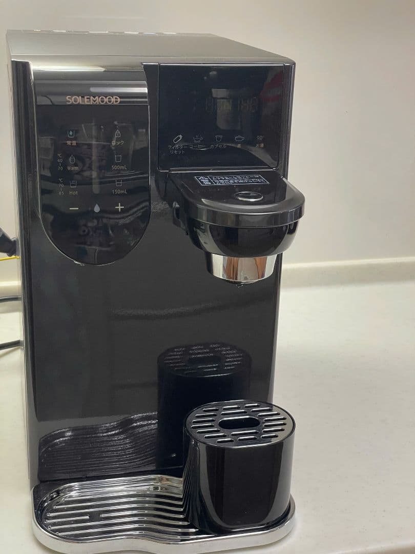 SOLEMOOD ビルトイン浄水器 ブラック