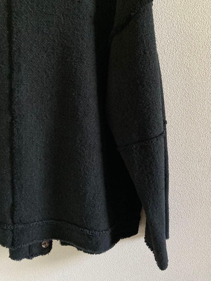 【MITTAN】2024AW OCガラ紡ブルゾン(黒)サイズ2