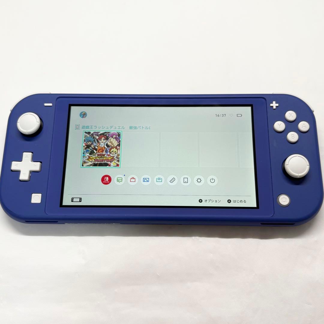 【液晶美品☆】任天堂 Switch Lite ブルー 本体のみ 動作確認済み