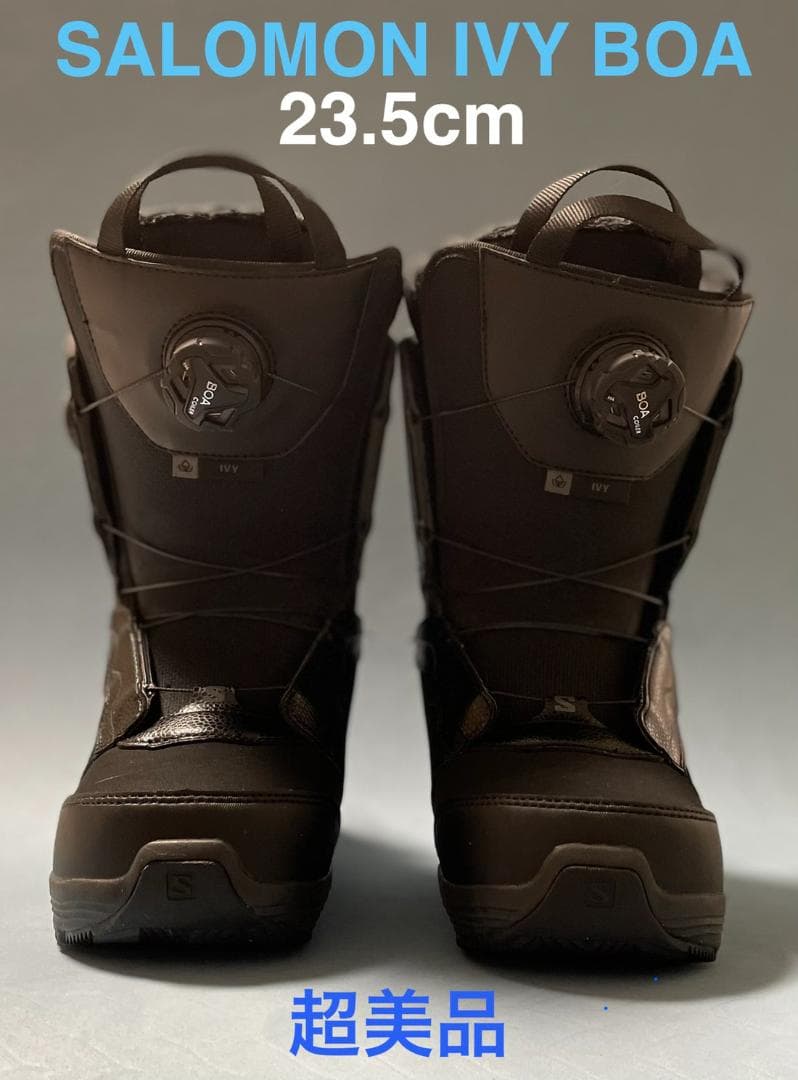 SALOMON IVY BOA SJ BOA 23.5㎝ Black