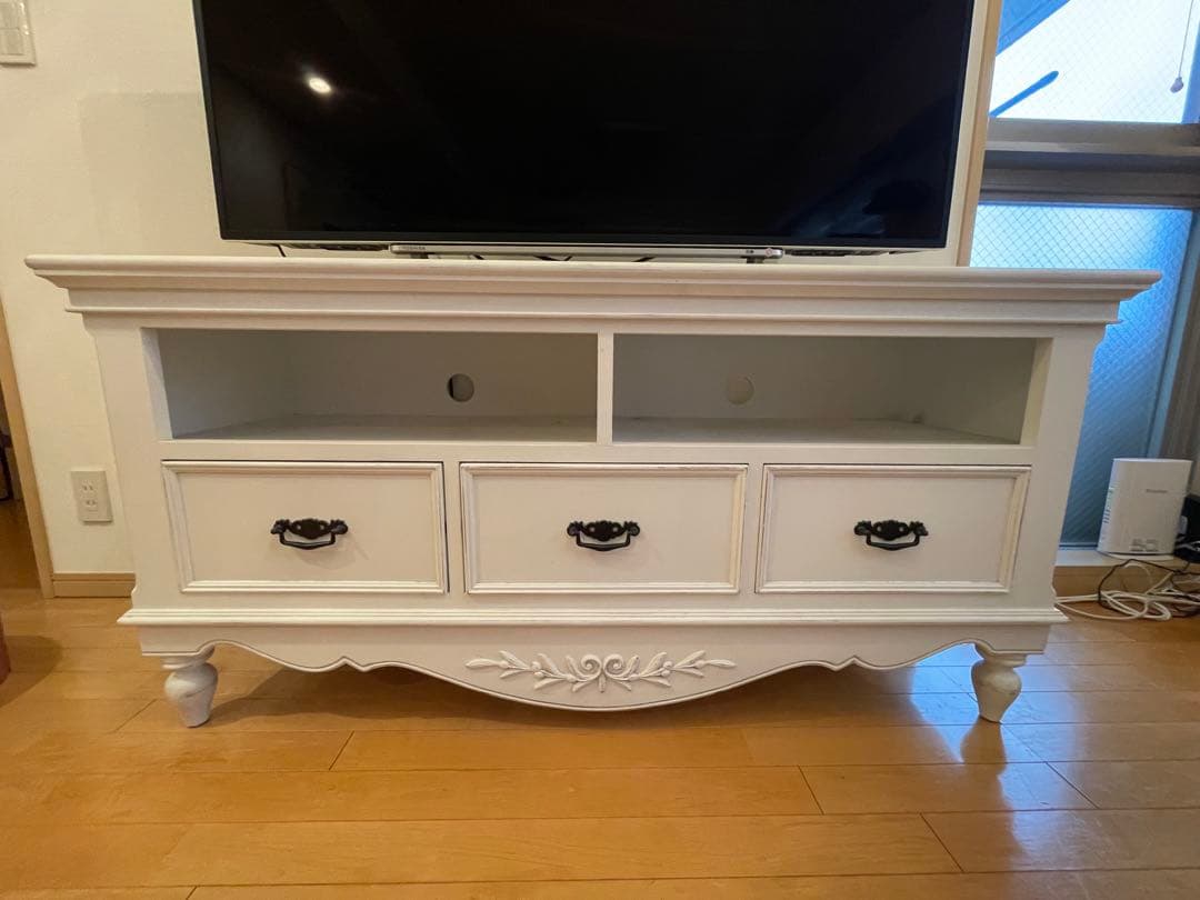 カントリーコーナー　テレビボード　シャビーシック　TV台　テレビ台