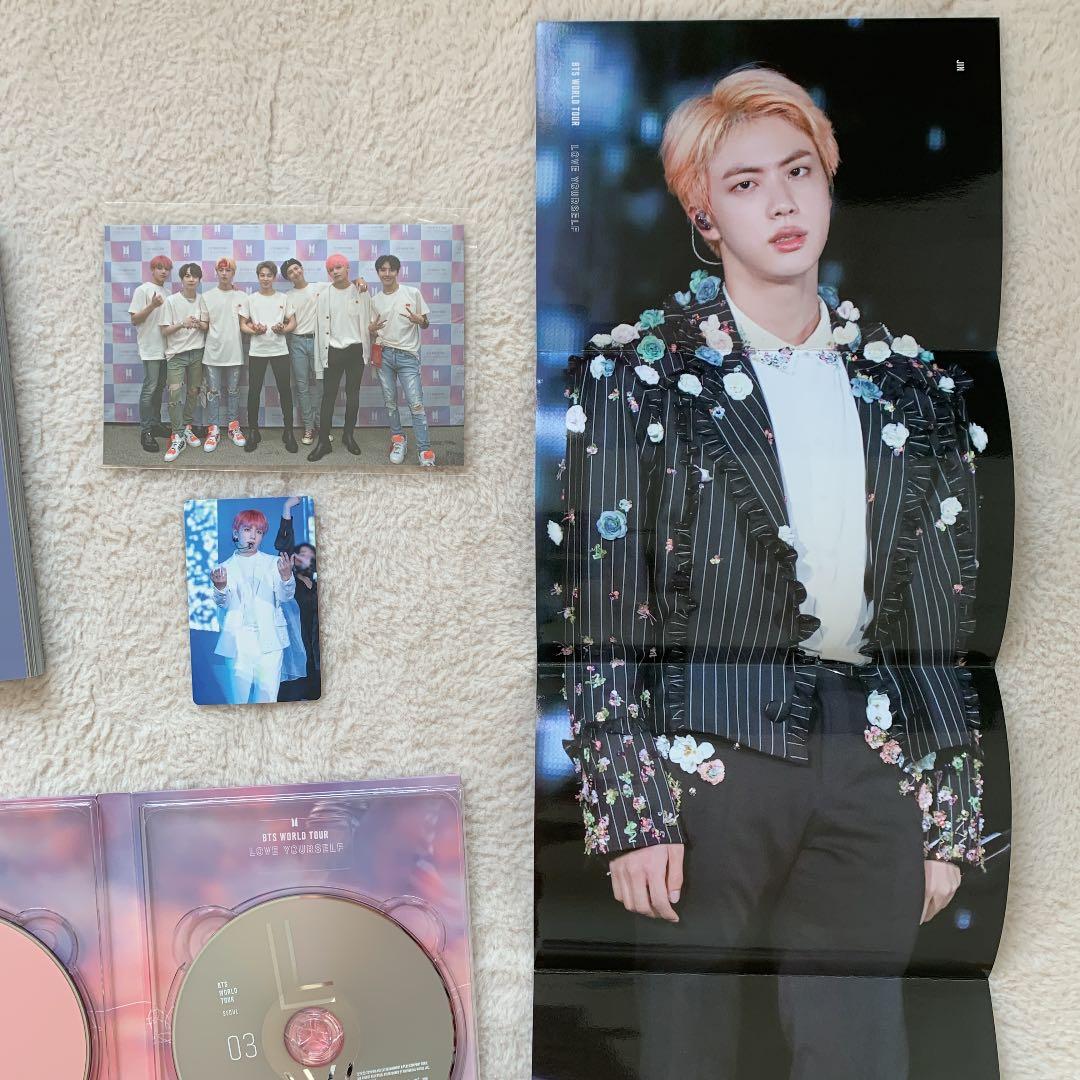 BTS DVD  LOVE YOURSELF SEOUL トレカグク ジン付き