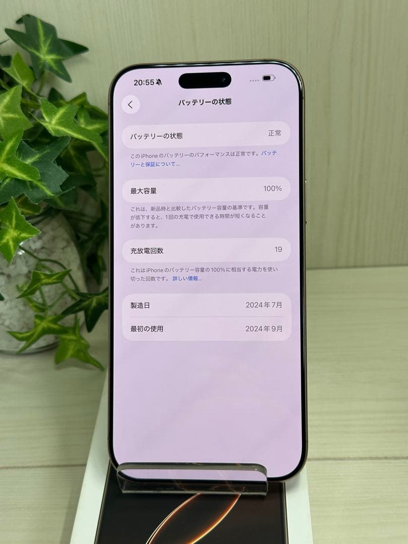 ✨iPhone 16 Pro Max 256GB デザートチタニウム✨100％