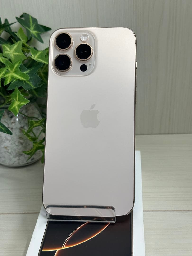 ✨iPhone 16 Pro Max 256GB デザートチタニウム✨100％