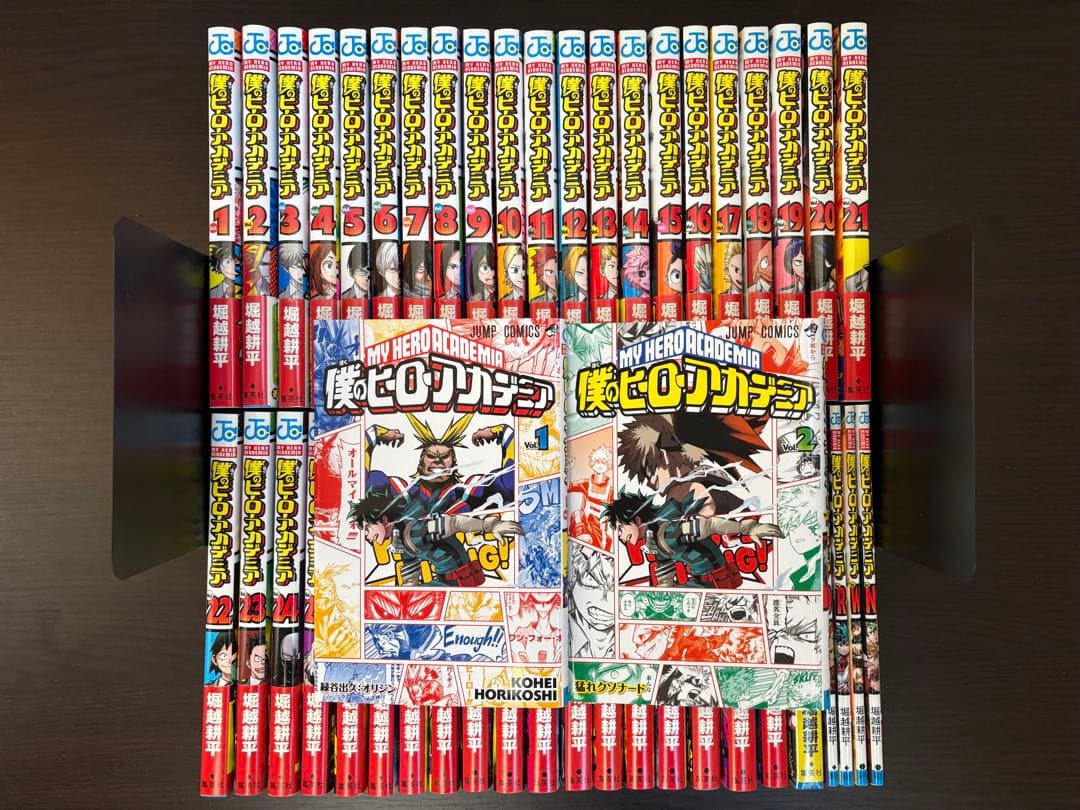 僕のヒーローアカデミア 1〜42巻 全巻初版 帯 チラシ 限定カバー 特典5冊