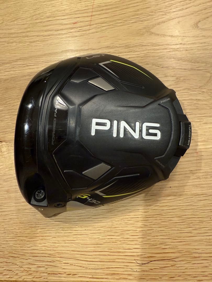 【ジャンク】 PING G430LST9度ドライバー ヘッドのみ【レフティ】