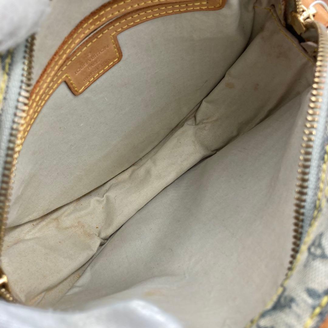 ルイヴィトン　ショルダーバッグ　デニム　モノグラム　15A