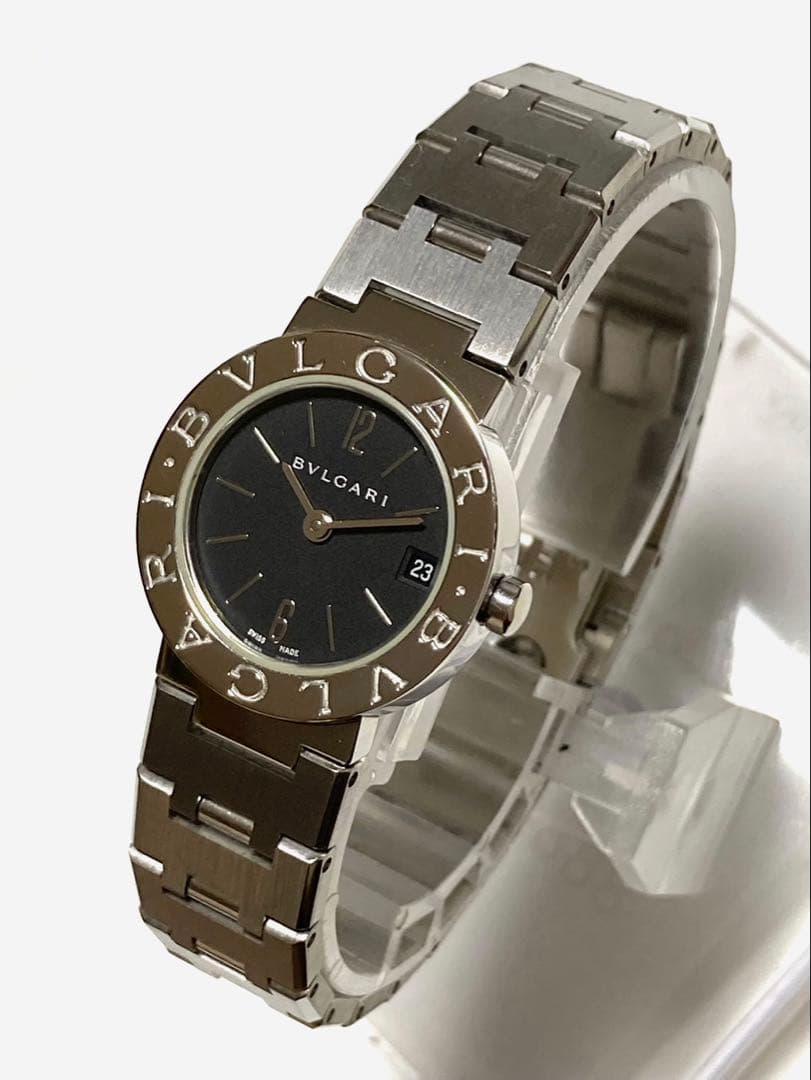 2コマ追加　BVLGARI ブルガリ　BB23SS ロゴ有り　レディース腕時計