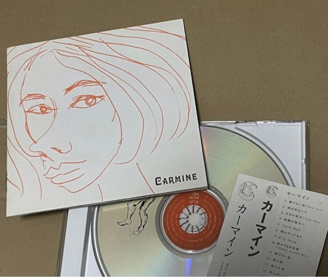 廃盤超希少カーマイン - CARMINE / 築地原崇史, 1000枚限定盤