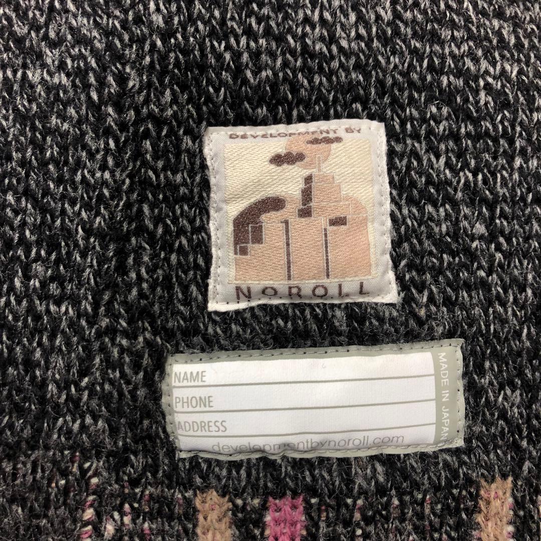 希少 美品 完売品 NOROLL WASHBLE STRIPE BEANIE O