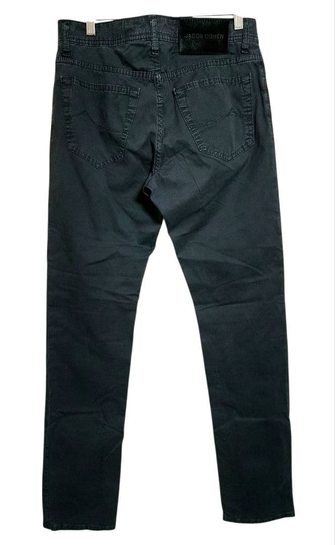 ヤコブコーエン BARD 29 黒 ストレッチ チノパン