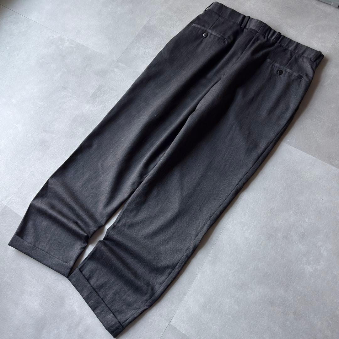 90s \"ウィップコード\" ワイドストレート スラックス W34/L31