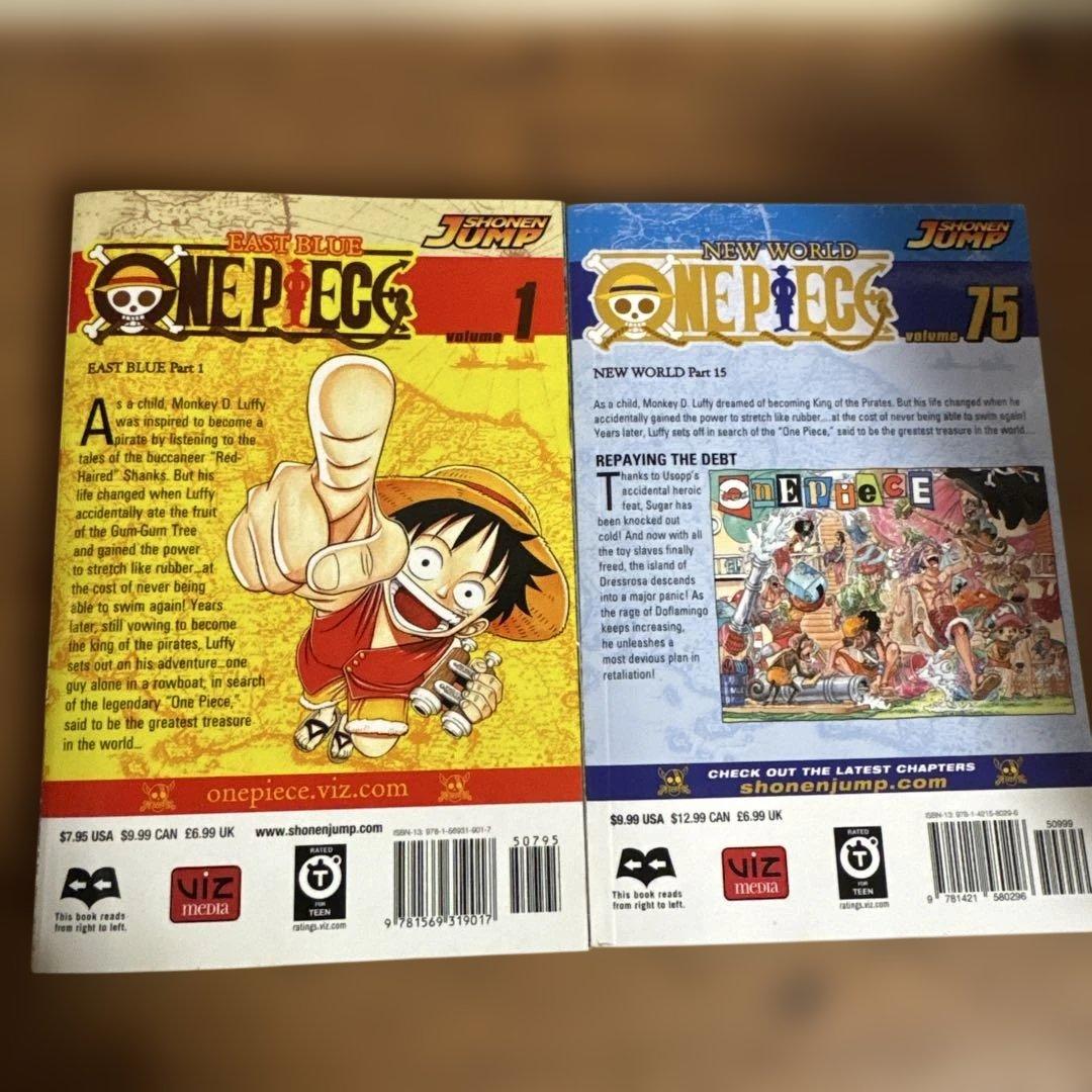 ONE PIECE 英語版75巻セット 尾田栄一郎