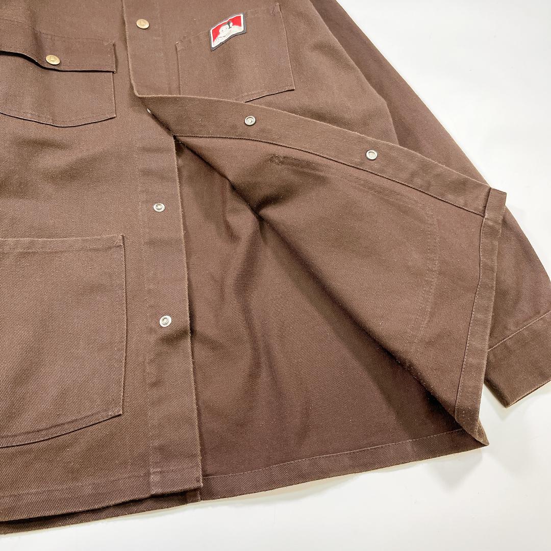 BEN DAVIS ベンデイビス カバーオール USA製 ブラウン M