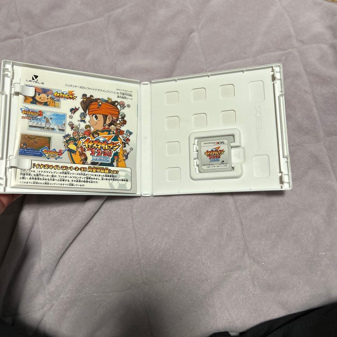 イナズマイレブン1.2.3円堂守伝説　動作確認済み