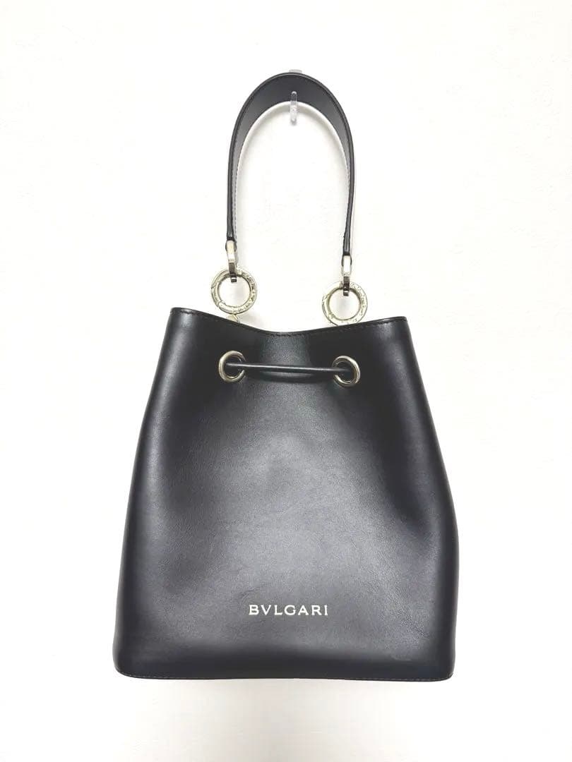 【美品】BVLGARI ブルガリ ビーゼロワン バケットバッグ