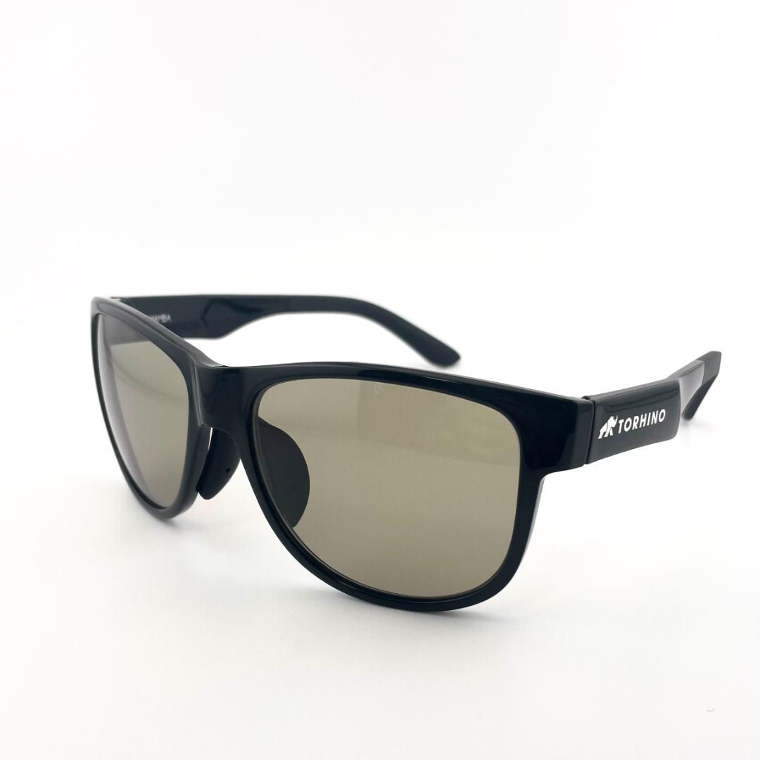 トライノ偏光サングラス　ライトブラウン　釣りサングラス　アウトドア