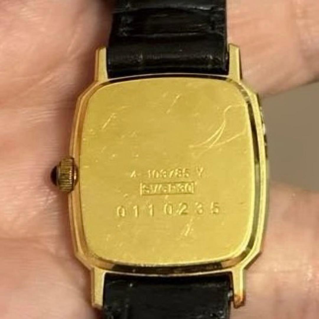 シチズン　エクシード　レディース　スクエアクォーツ腕時計　電池切れ