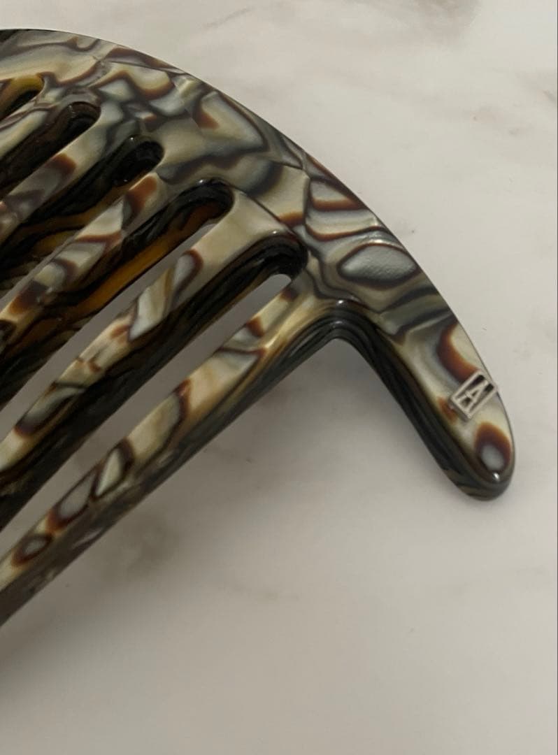 美品ALEXANDRE DE PARIS◆コーム型ヘアアクセサリー 簪 夜会巻き