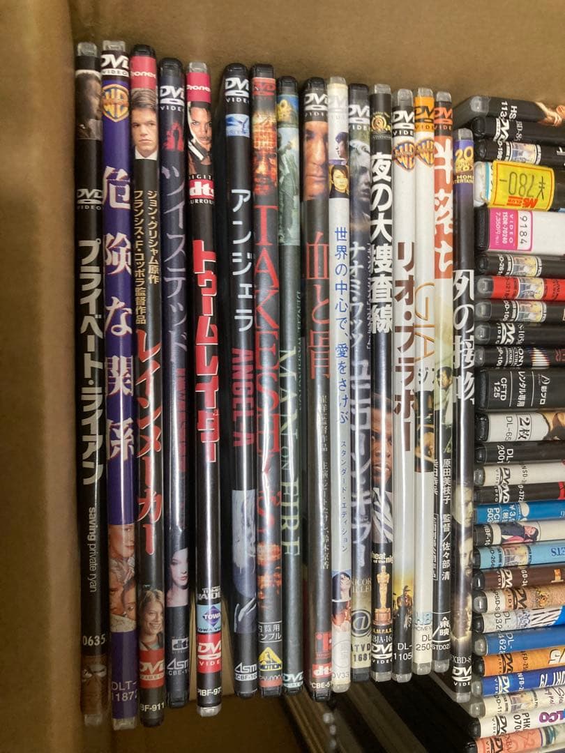 k) 洋画などDVD 約150枚セット