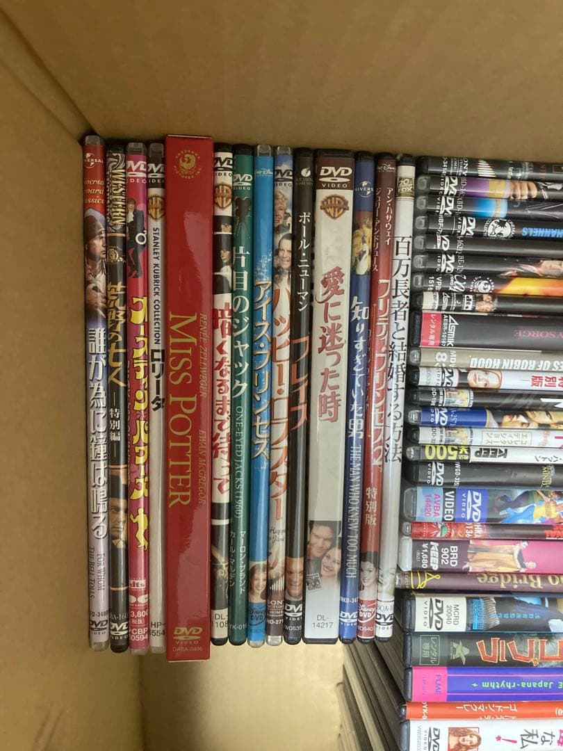 k) 洋画などDVD 約150枚セット