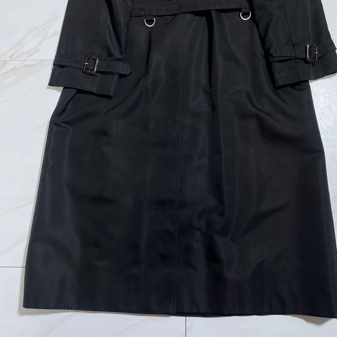 現行♡アクアスキュータム トレンチコート シャドーロゴ裏地 美品