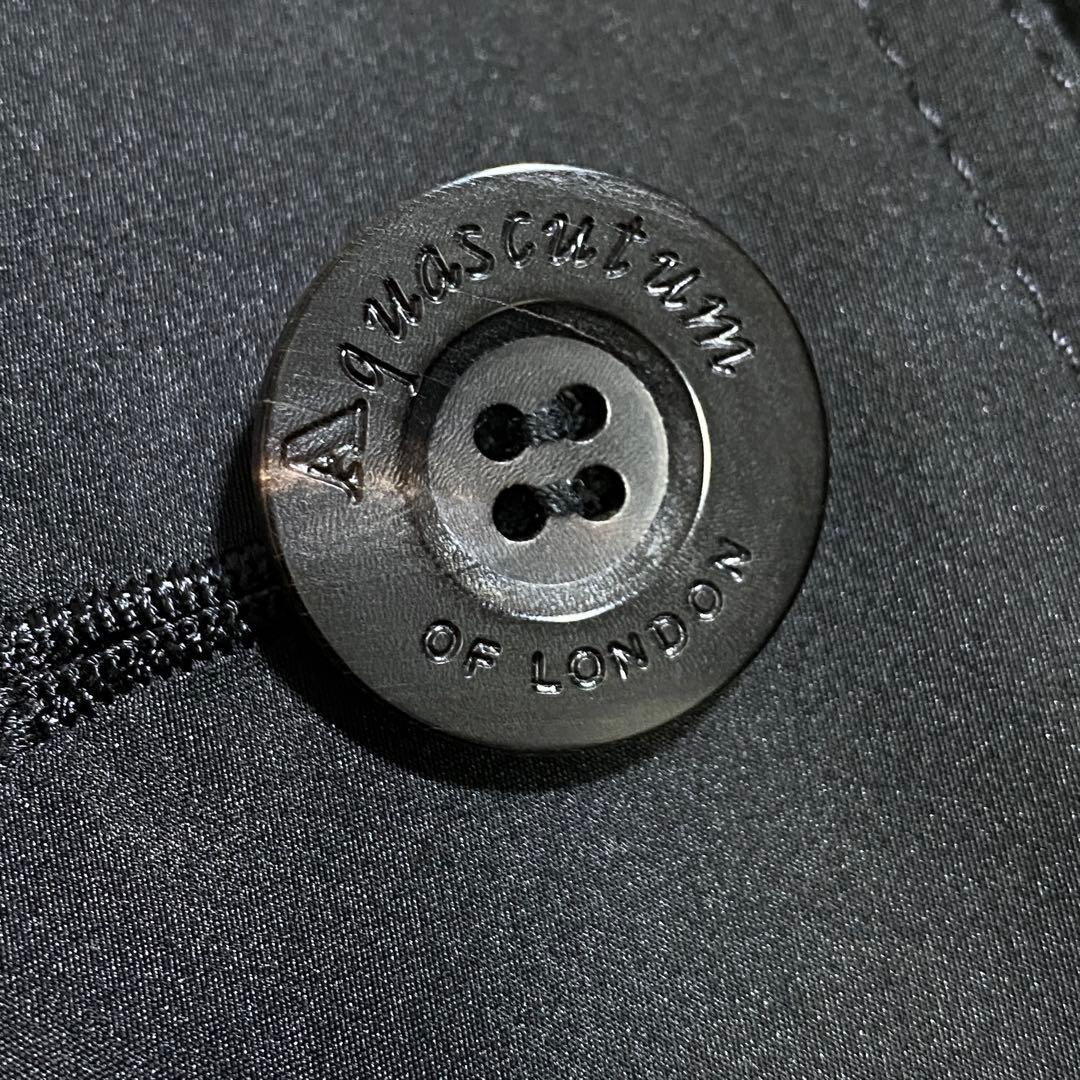 現行♡アクアスキュータム トレンチコート シャドーロゴ裏地 美品