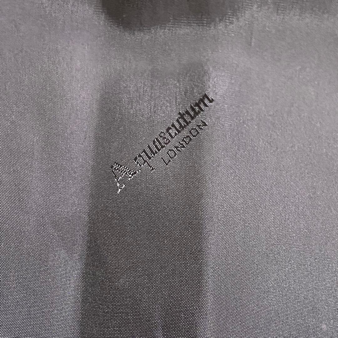 現行♡アクアスキュータム トレンチコート シャドーロゴ裏地 美品