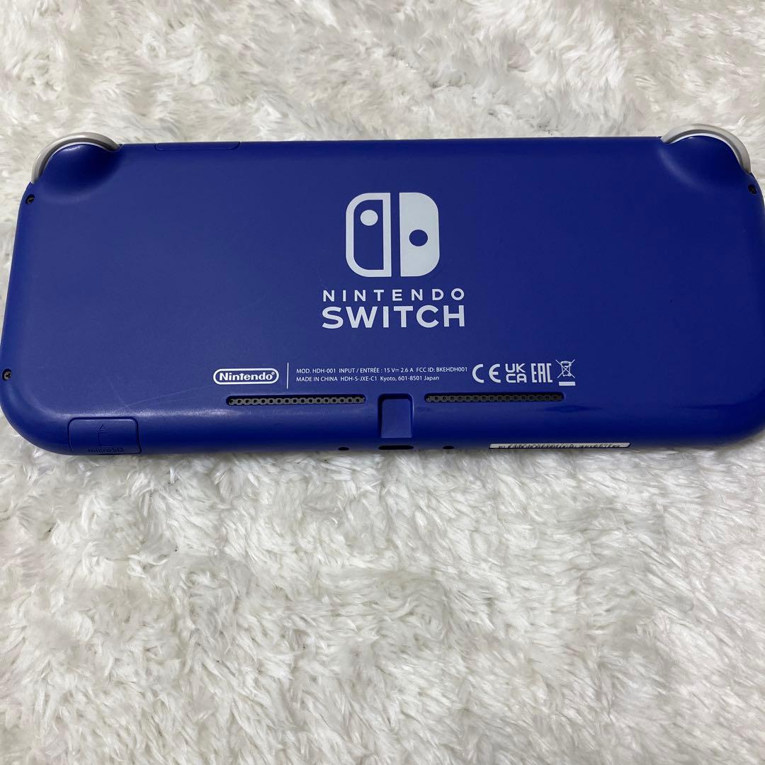 Nintendo Switch Lite ブルー 本体　純正充電器付き