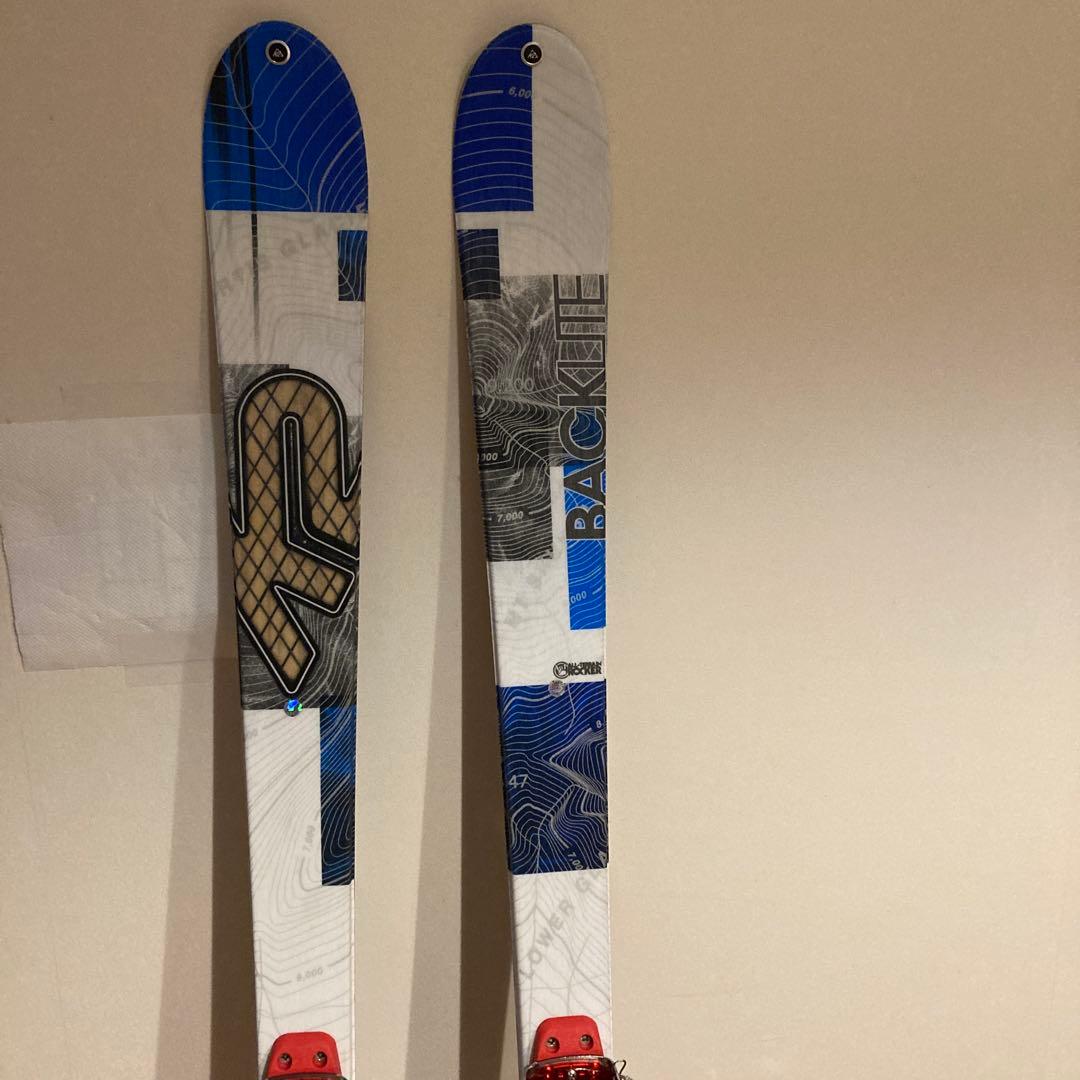 テレマークスキー K2 BACKLITE74 160cm 金具 G3 タルガ