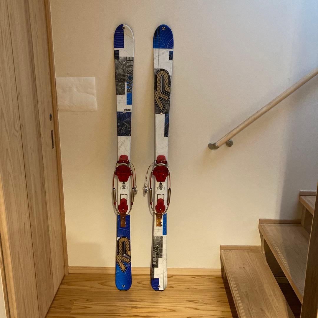 テレマークスキー K2 BACKLITE74 160cm 金具 G3 タルガ