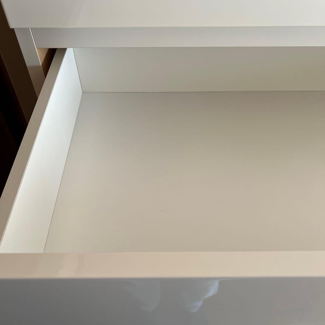 ニトリ　ハイチェスト(クエス 80-6HC WH)