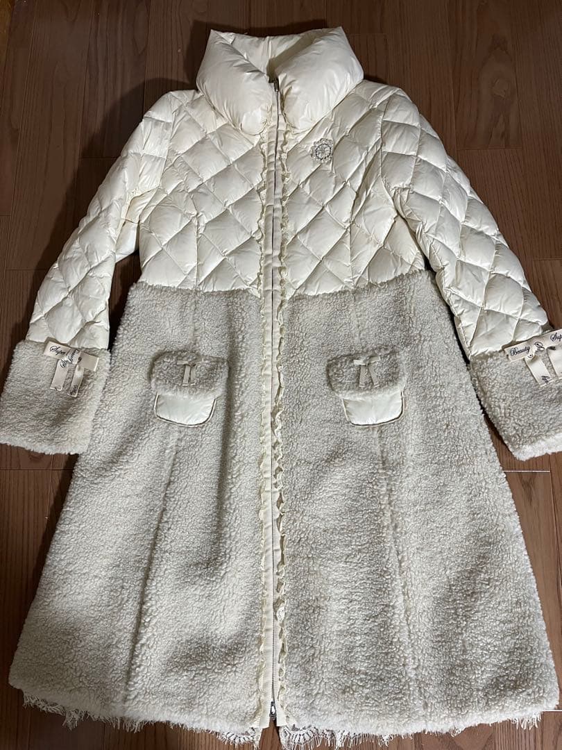 最終値下げ　スーパービューティー ダウンコート　40