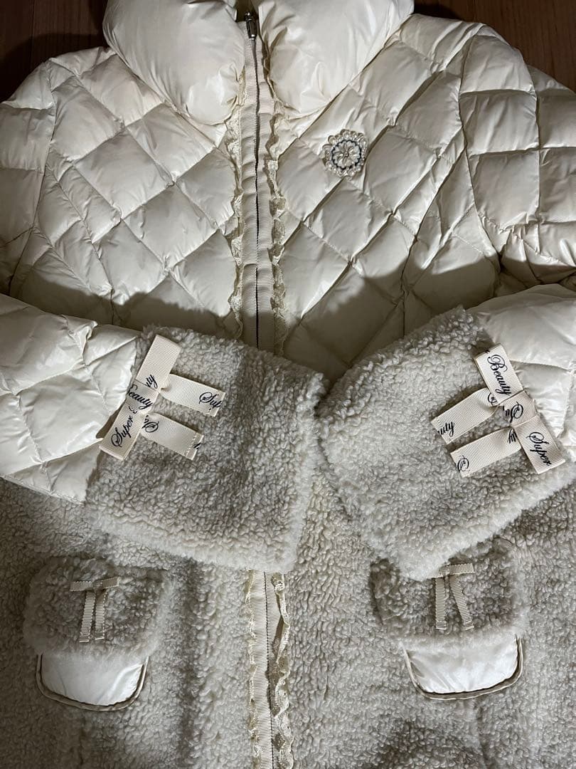 最終値下げ　スーパービューティー ダウンコート　40