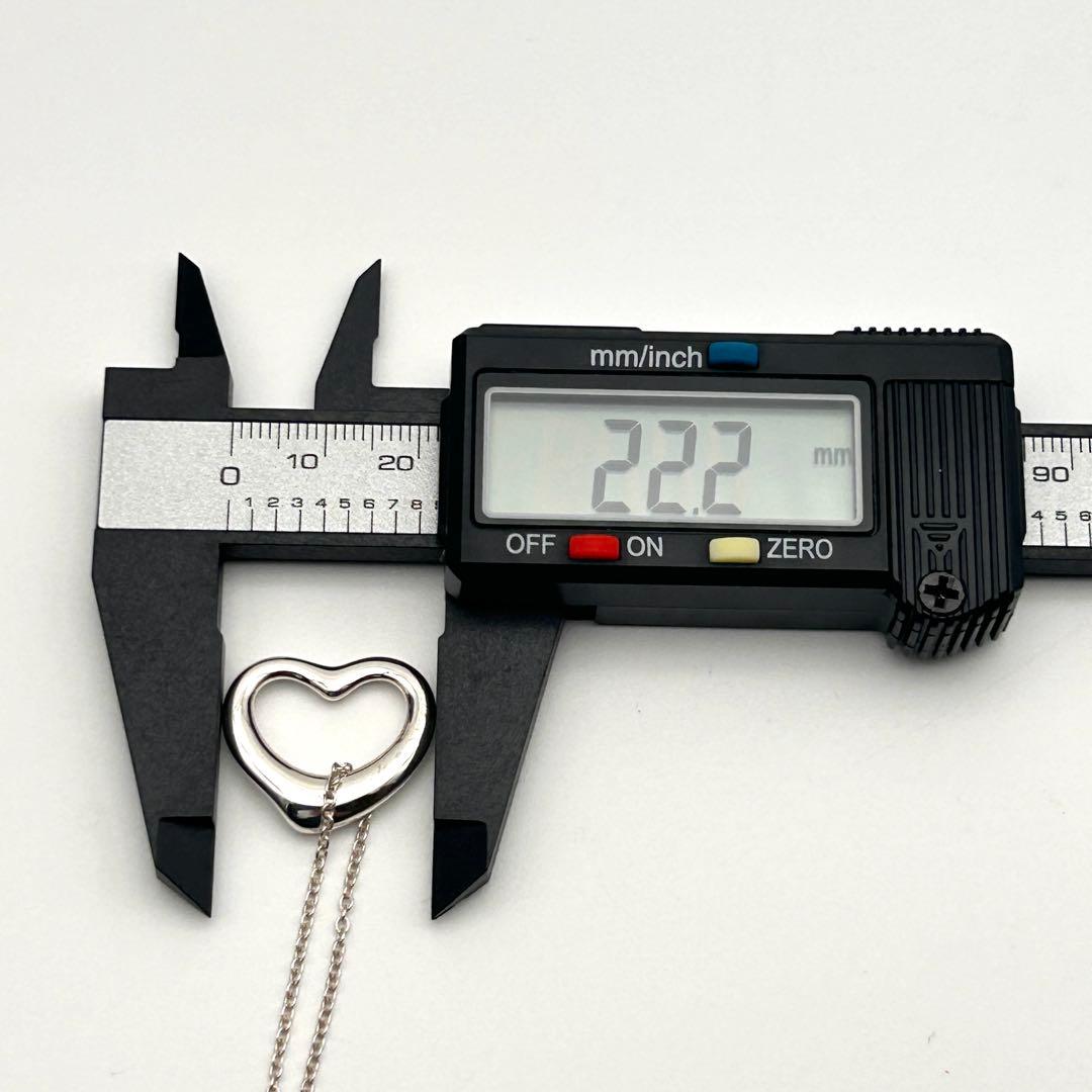 極美品✨ ティファニー ネックレス オープンハート エルサペレッティ