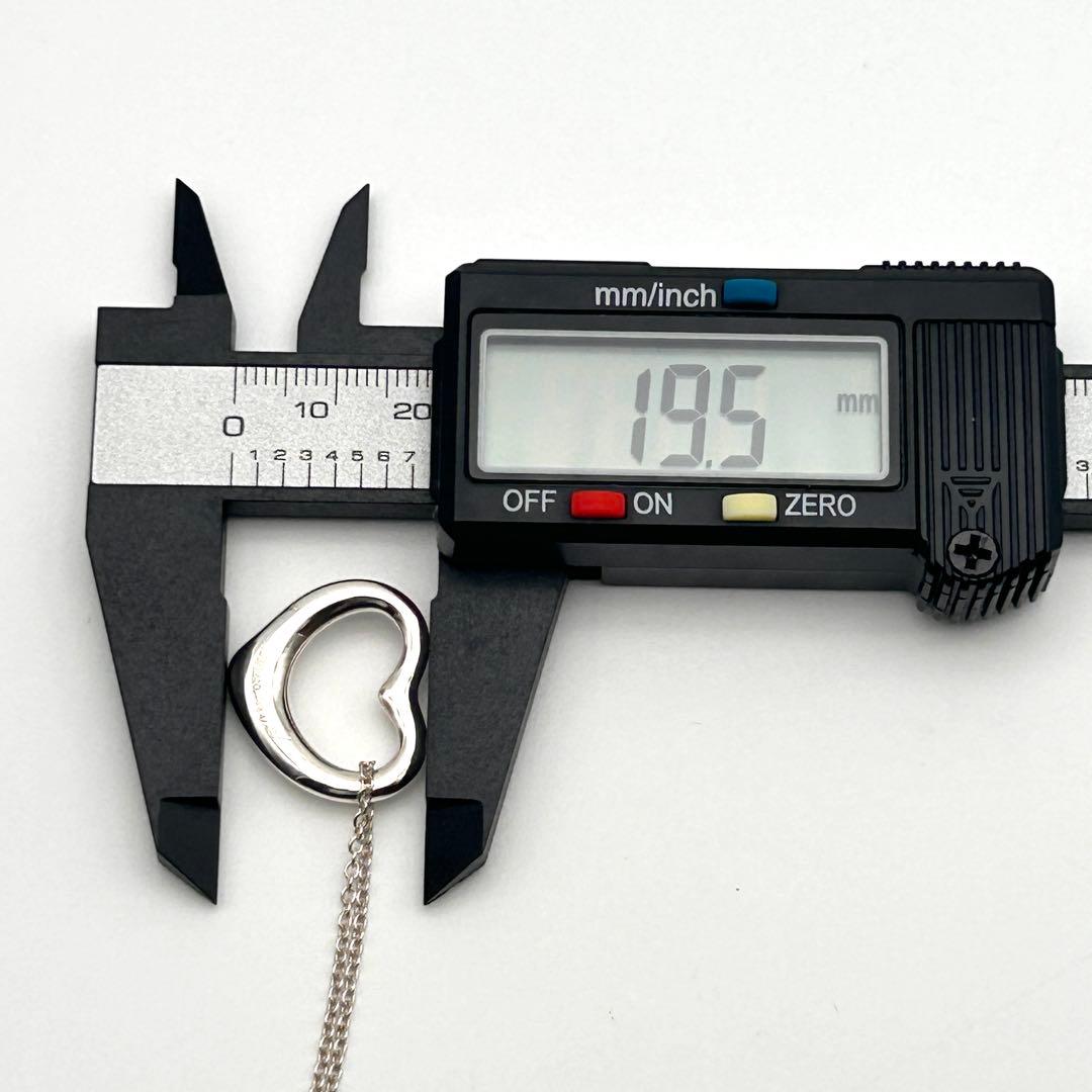 極美品✨ ティファニー ネックレス オープンハート エルサペレッティ