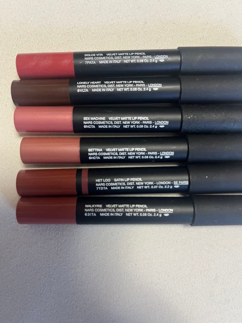 MAC リップまとめ売り８本　NARSリップペンシル6本