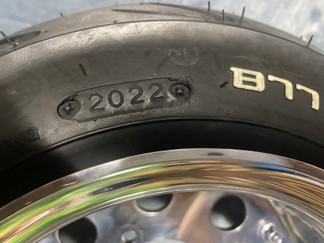 ホンダモンキーゴリラケップスピード8インチ4j 5.5jホイールタイヤ付き2本