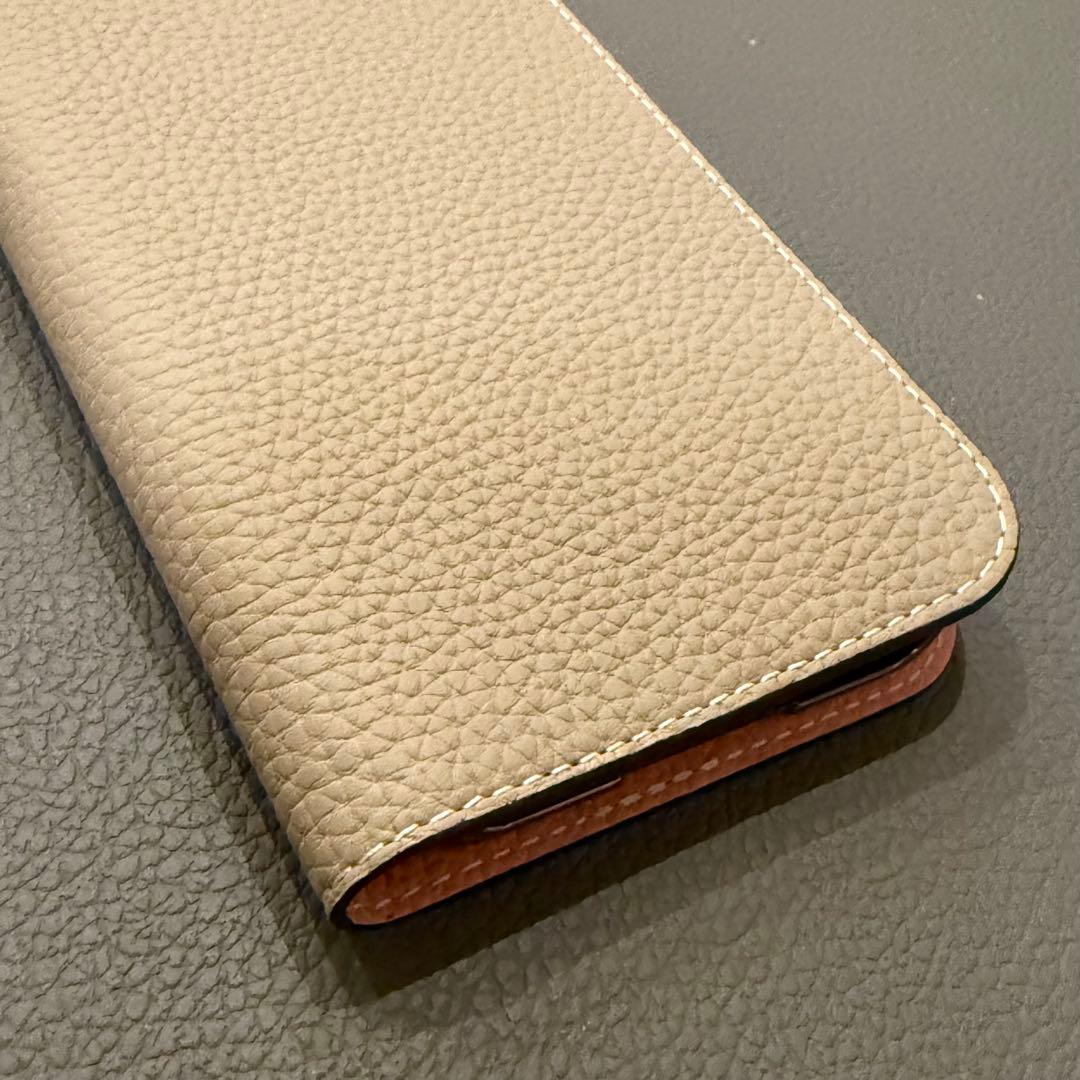 ボナベンチュラ/BONAVENTURA iPhone16 グレージュxコーラル