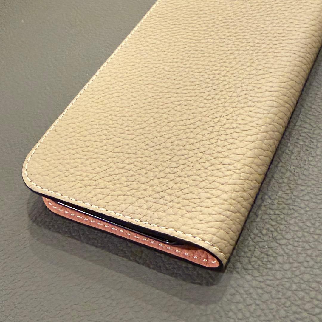 ボナベンチュラ/BONAVENTURA iPhone16 グレージュxコーラル