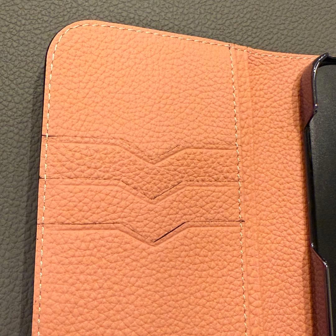 ボナベンチュラ/BONAVENTURA iPhone16 グレージュxコーラル