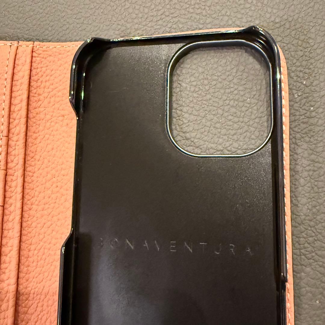 ボナベンチュラ/BONAVENTURA iPhone16 グレージュxコーラル