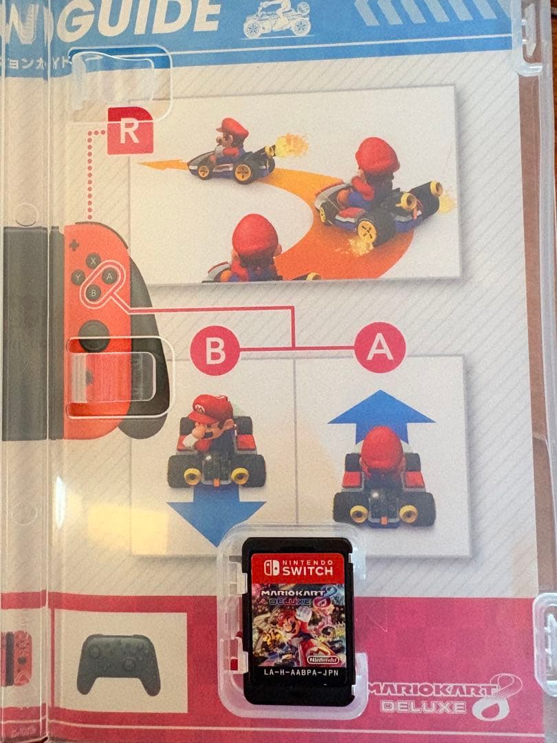 マリオカート8 デラックス トレーシングホイール　hori ソフト　セット