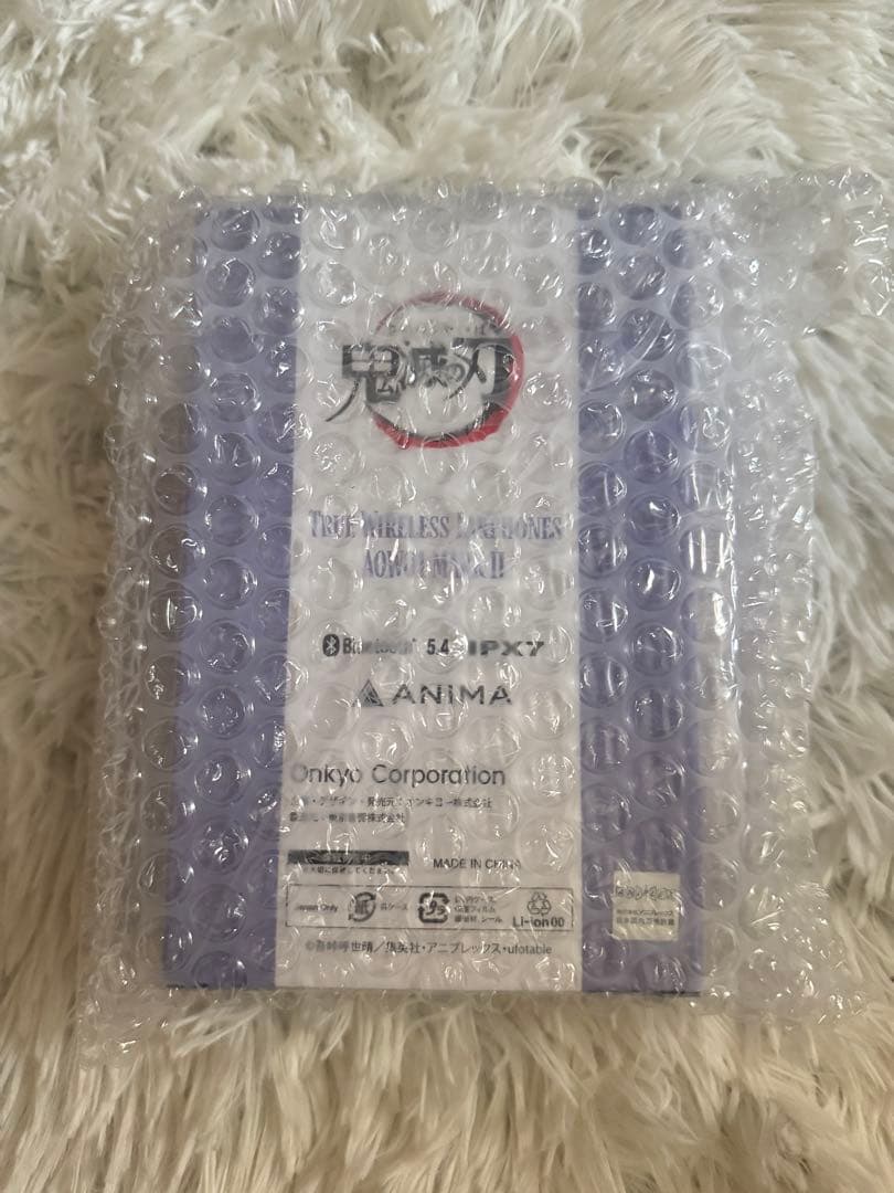 ワイヤレスイヤホン AOW01 MARKⅡ「鬼滅の刃 」コラボ 伊黒小芭内モデル