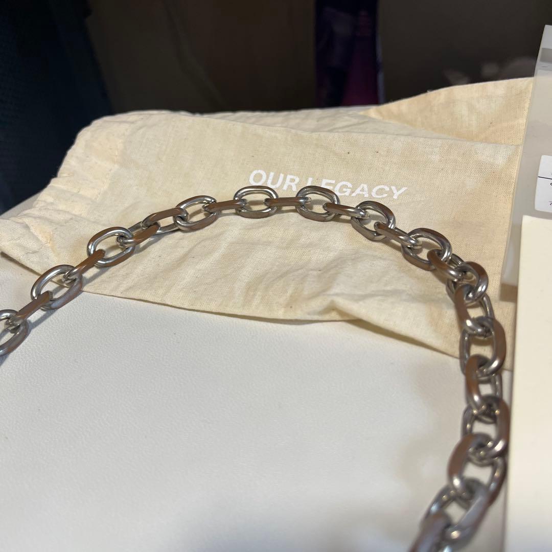 Our legacy Ladon matte nickel ネックレス