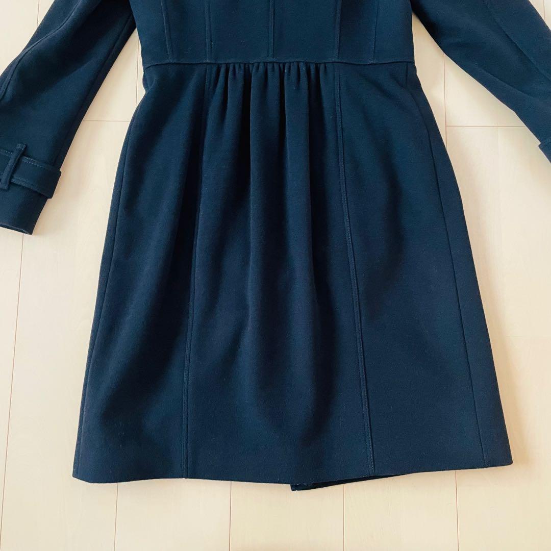 【極美品】Burberry　バーバリー　フォックスファーコート　ブラック38