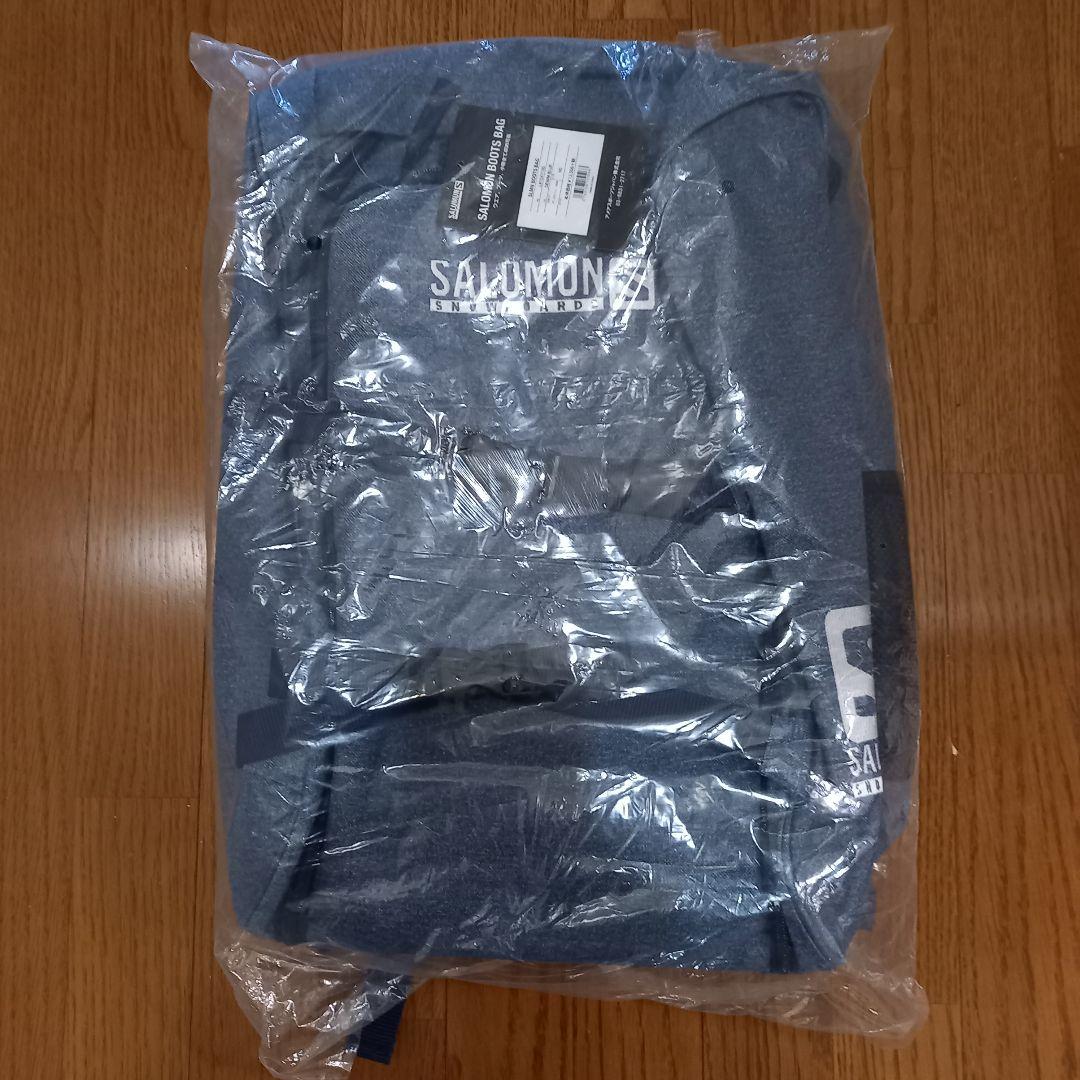 新品未使用　SALOMON　サロモン　スノーボード　バック　デニムブルー